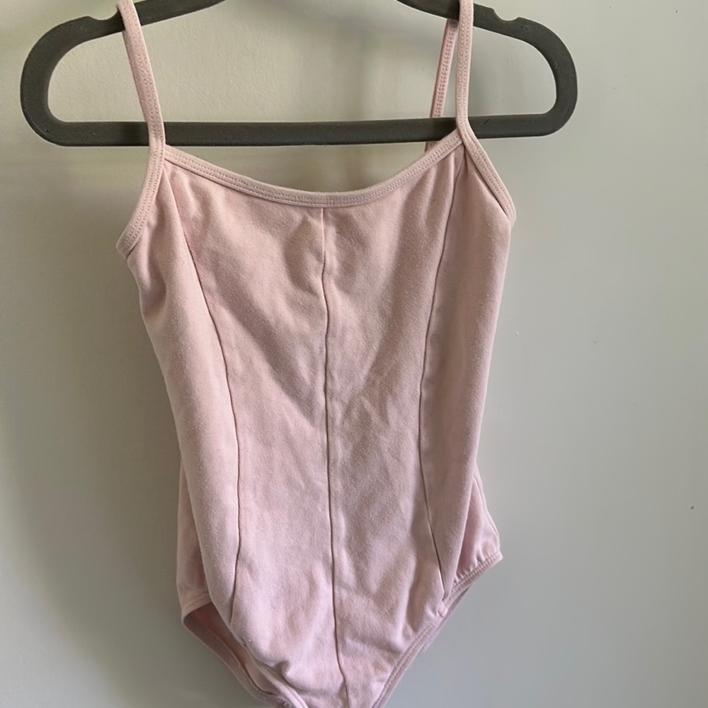Girls, pale, pink, Mirella, ballet leotard